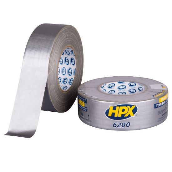 Afbeeldingen van HPX Pantsertape zilver 48MM 50M