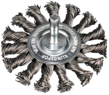 Afbeeldingen van Draadborstel BRS600Z 0,5MM gebogen staal 75X12X6MM