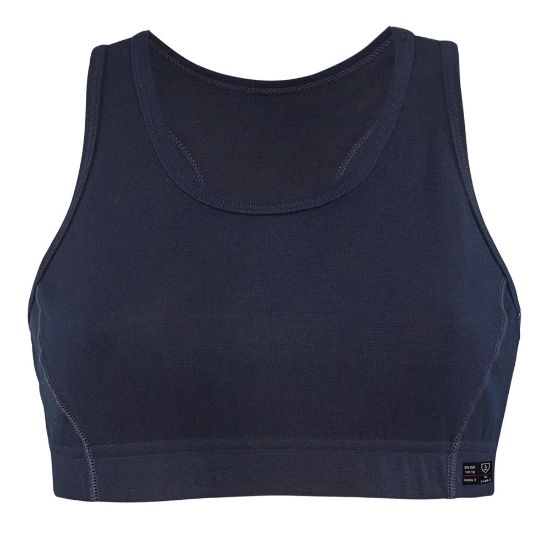 Afbeeldingen van BLÅKLÄDER Sportbeha vlamvertragend 1825 marineblauw M