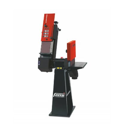 Afbeeldingen van FEMI Bandschuurmachine 539B 150X1750MM 1350/1600W drie fasen + voet