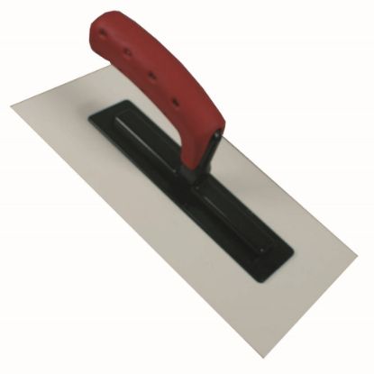 Afbeeldingen van MELKMEISJE Plakspaan hard kunststof wafelprofiel 2K-greep 280X140X3MM