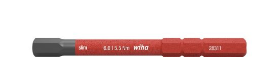 Afbeeldingen van WIHA Bit slimBit electric 2831 zeskant 6X75MM