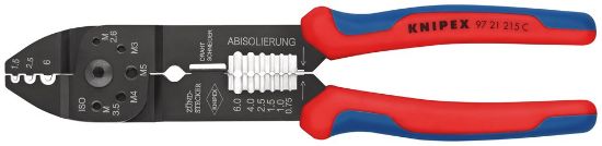 Afbeeldingen van KNIPEX Krimptang 9721215C 0,5-6MM²