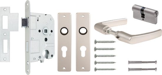 Afbeeldingen van OXLOC Dag-/nachtslotset rechts