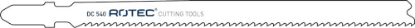 Afbeeldingen van ROTEC Decoupeerzaagblad DC540 / T321BF 5x