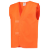 Afbeeldingen van TRICORP Veiligheidsvest zonder strepen 453012 fluor oranje XL-2XL