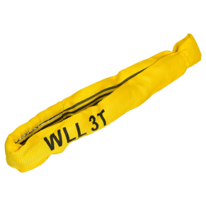 Afbeeldingen van KONVOX Rondstrop geel 3ton omtrek 1M L=0,5M