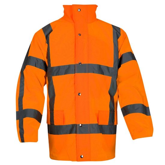 Afbeeldingen van M-WEAR Parka RWS Alex fluor oranje XL