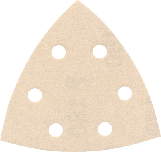 Afbeeldingen van KELFORT Klitschuurschijf DELTA wit 6-gat K180 10x