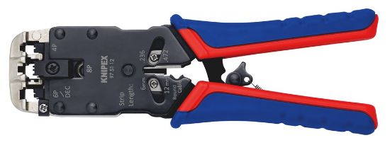 Afbeeldingen van KNIPEX Krimptang 975110 WESTERN 7,65/9,65/11,68MM