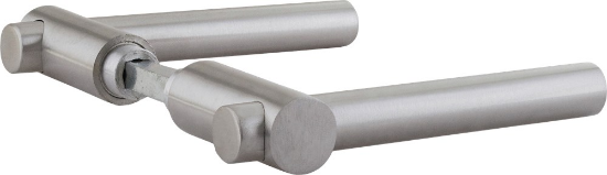 Afbeeldingen van OXLOC Deurkruk L-model Groenlo RVS 37-42MM