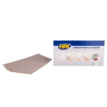 Afbeeldingen van Lijmstrip transparant 100X200MM