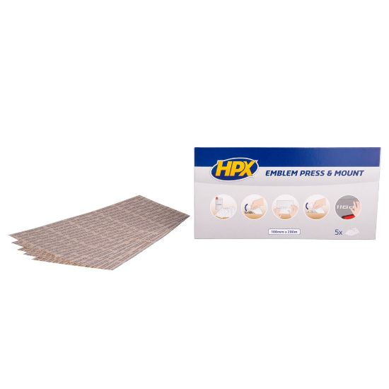 Afbeeldingen van Lijmstrip transparant 100X200MM