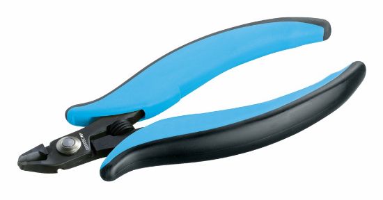 Afbeeldingen van GEDORE Elektronica-zijsnijtang 8351-1 Power-Line 21° gebogen 8/137MM