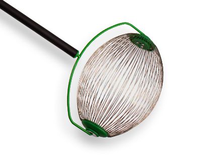 Afbeeldingen van FREUND Fruit-/notenraper 30X22CM met uitschuifbare steel 110CM tot 167CM