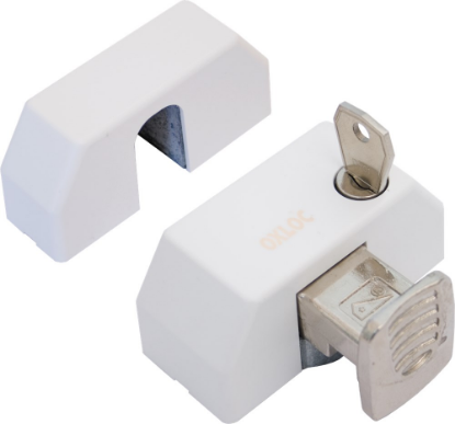 Afbeeldingen van OXLOC Raambijzetslot ZAMAC binnendraaiend SKG*