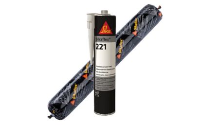 Afbeeldingen van PU-kit Polyurethane-221 zwart 300ML