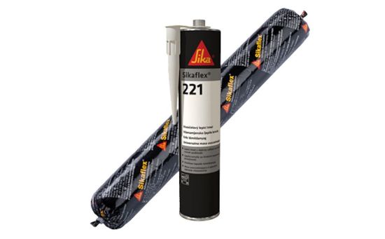 Afbeeldingen van PU-kit Polyurethane-221 zwart 300ML