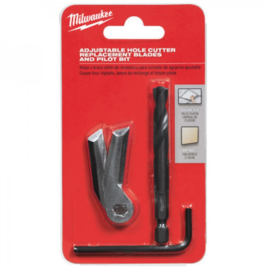 Afbeeldingen van MILWAUKEE Verstelbare gatzaag toebehoren inclusief reservemes/centreerboor/inbussleutel