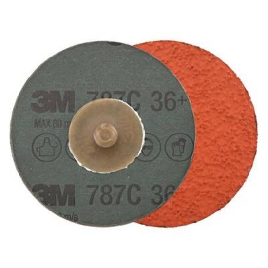 Afbeeldingen van 3M Fiberschijf Roloc 787C 75MM K120+
