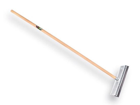 Afbeeldingen van PROLINE Mestschuiver recht 55CM met canvas rubber met TAUARI steel 160X3,2CM