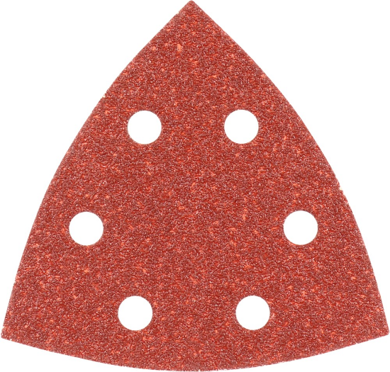 Afbeeldingen van KELFORT Klitschuurschijf DELTA rood 7-gat K60 10x