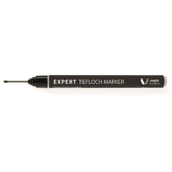 Afbeeldingen van Expert Diepgat markeerstift zwart 0,7-1MM