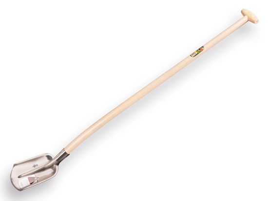 Afbeeldingen van Steekbats 1/4 000 gebogen schopsteel 130CM