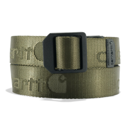 Afbeeldingen van CARHARTT Riem Webbing nylon met gesp 801968 army green L