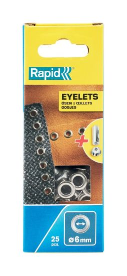 Afbeeldingen van Oogjes 6MM 25x