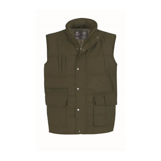Afbeeldingen van B&C Bodywarmer Explorer 5JU880 Olive L