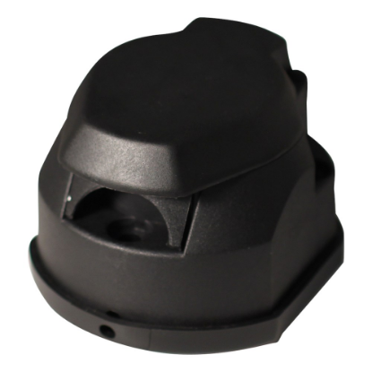 Afbeeldingen van Contactdoos kuntstof 13-polig incl. mistlamp