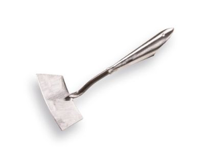 Afbeeldingen van Schoffel gesmeed blank rond model 16CM