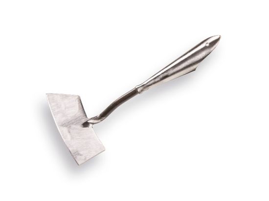 Afbeeldingen van Schoffel gesmeed blank rond model 16CM