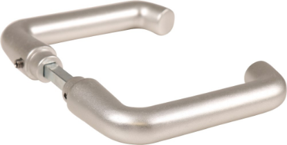 Afbeeldingen van OXLOC Deurkruk D-model Marseille aluminium F1 38-43MM