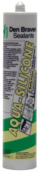 Afbeeldingen van ZWALUW Siliconenkit Aqua-Silicone transparant 310ML