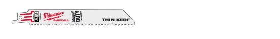 Afbeeldingen van MILWAUKEE Reciprozaagblad metaal Thin Kerf 150MM 14TPI 5x