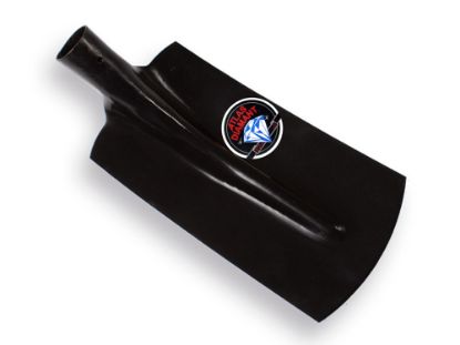 Afbeeldingen van ATLAS Kabelschop zwart 16CM ½ opgebogen onderkant recht