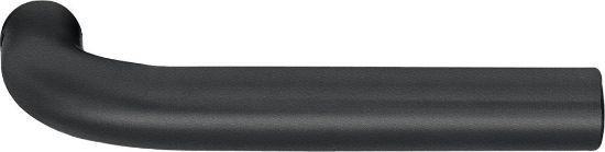 Afbeeldingen van OXLOC Deurkruk gat L-model RVS zwart