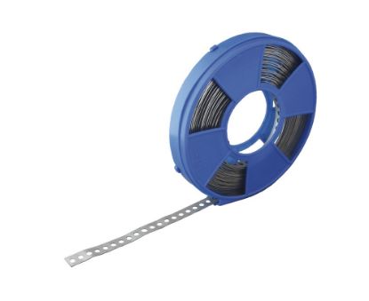 Afbeeldingen van GEBR. BODEGRAVEN Montageband SV blauwe cassette vlak 10M 12X0,8MM