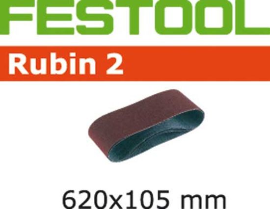 Afbeeldingen van FESTOOL Schuurband Rubin 2 105X620MM K150 