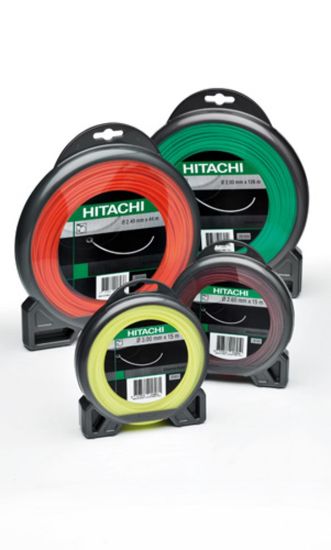 Afbeeldingen van HIKOKI Maaidraad vierkant 2,7MM rood 56M 781029