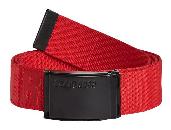 Afbeeldingen van BLÅKLÄDER Riem 4034 rood onesize