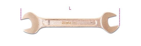 Afbeeldingen van BETA Steeksleutel dubbel vonkvrij 55BA-AS ¾X13/16"