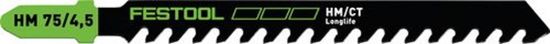 Afbeeldingen van FESTOOL Decoupeerzaagblad HM ABRASIVE 75MM T4,5