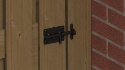 Afbeeldingen van GEBR. BODEGRAVEN Plaatgrendel + ZV 80X50MM