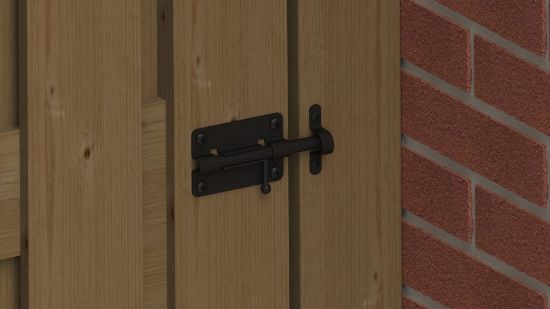 Afbeeldingen van GEBR. BODEGRAVEN Plaatgrendel + ZV 80X50MM