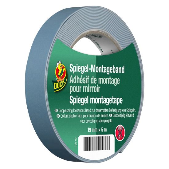 Afbeeldingen van DUCK Spiegel montagetape 19MM 5M