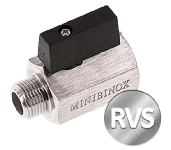 Afbeeldingen van ½" MINIBINOX 25B BUIxBI ZWART