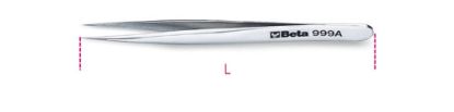 Afbeeldingen van BETA Pincet kort puntige bekken 999A 120